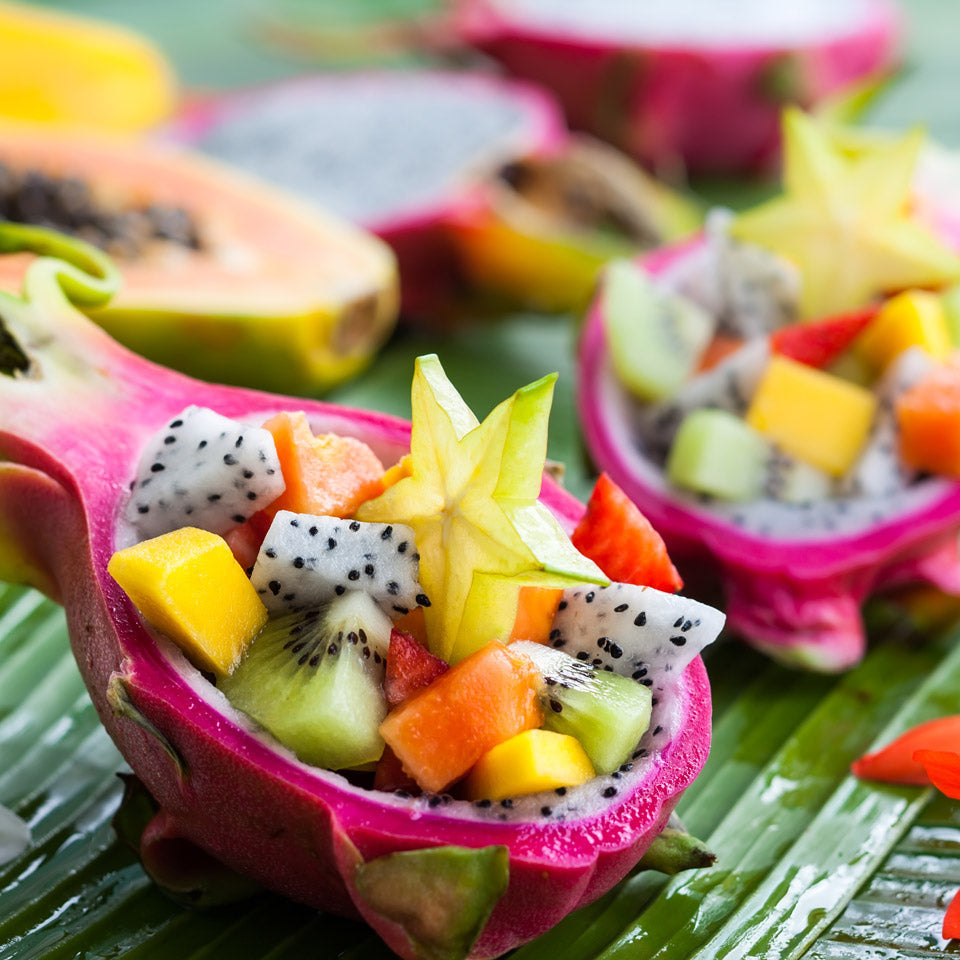 Exotic Fruits and Root Vegetables Month