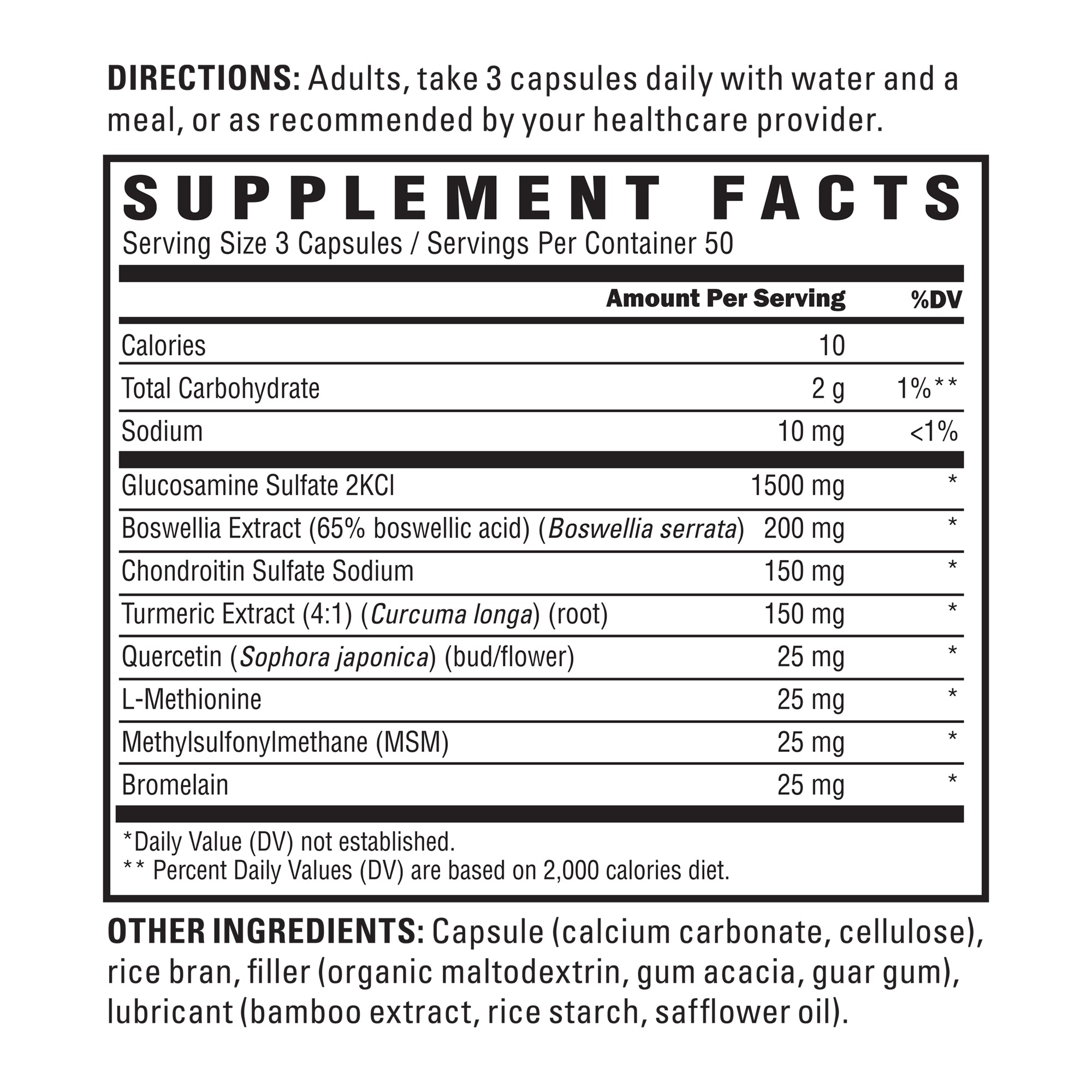 Glucosamine Chondroitin - Joint Health Support