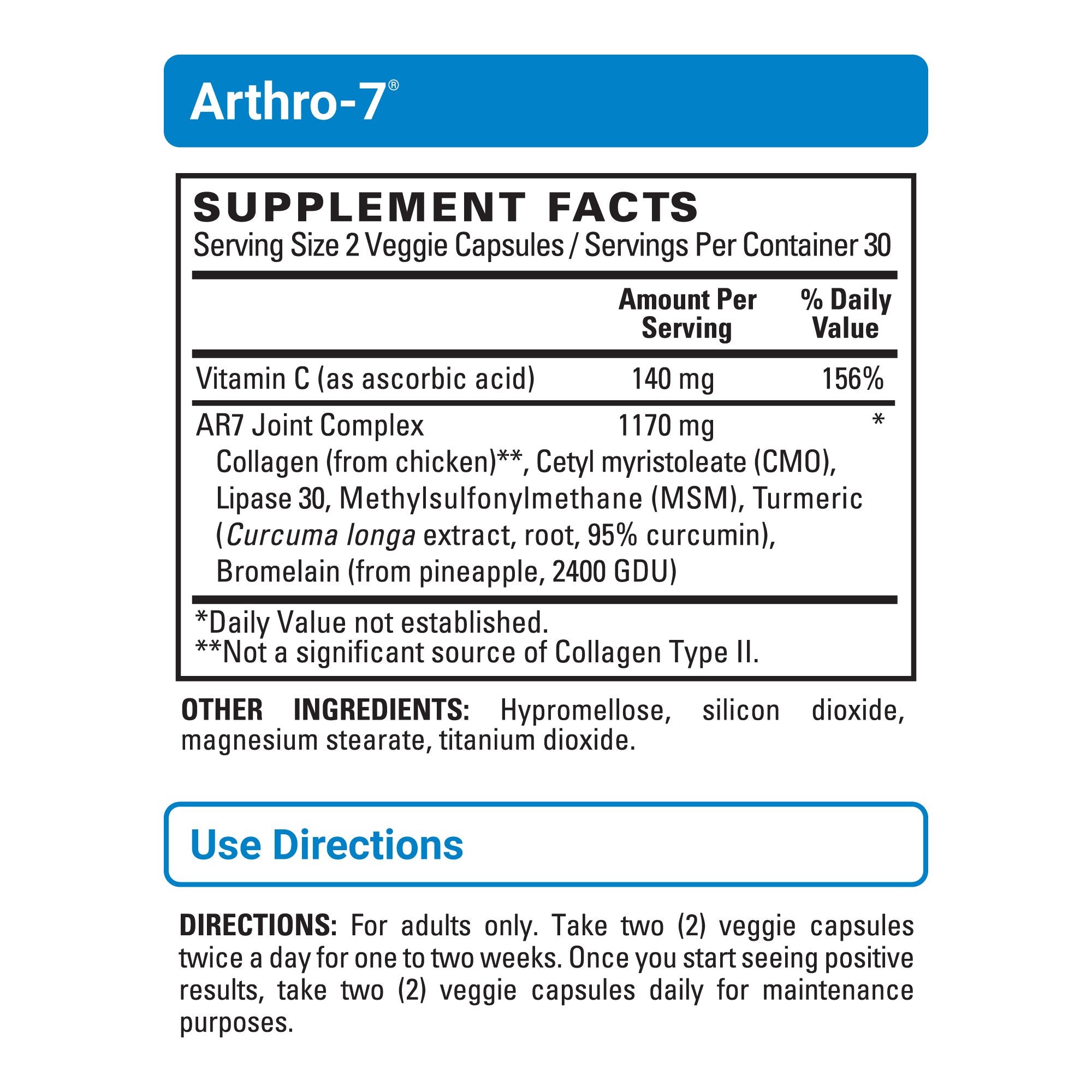 Arthro-7 sup facts