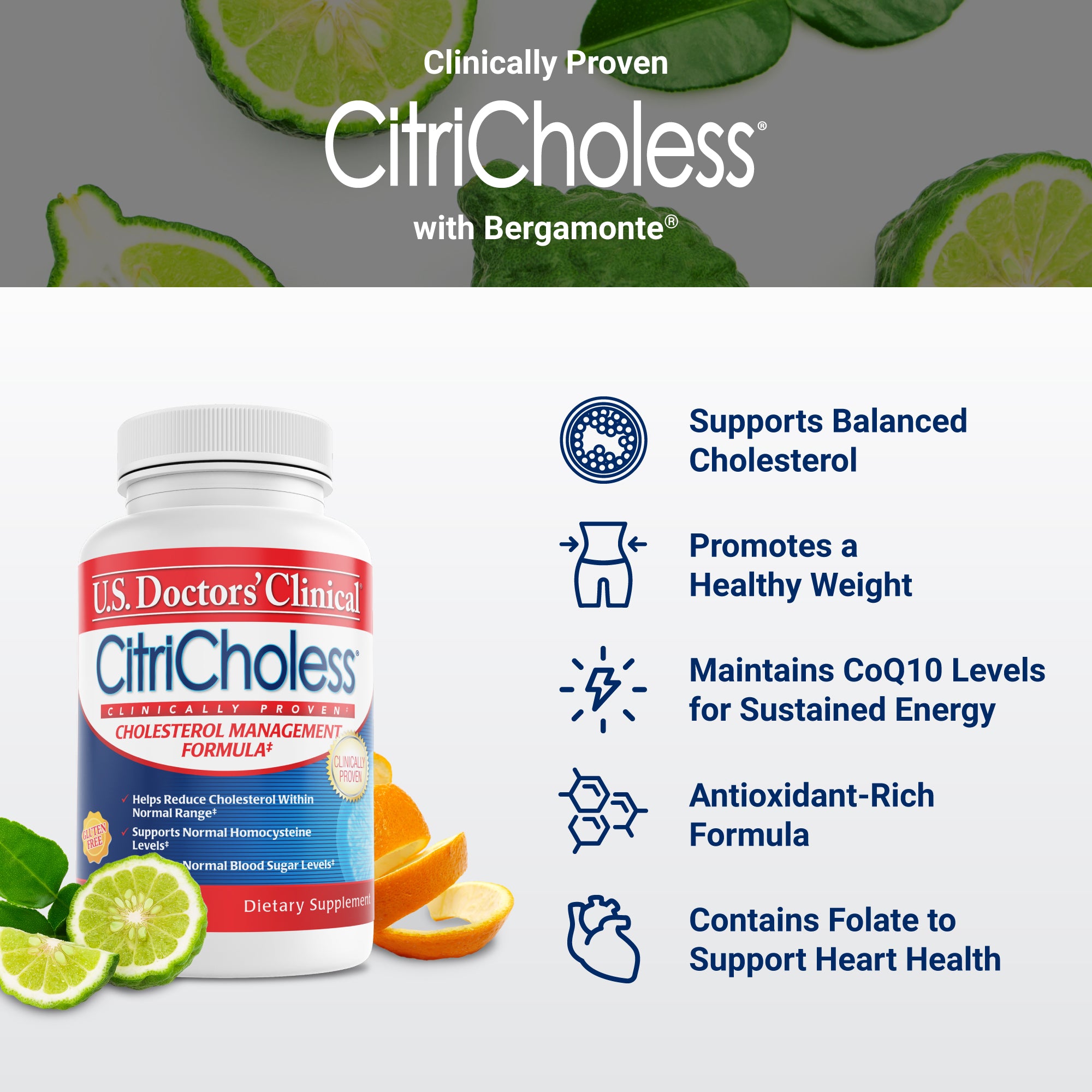 CitriCholess - Cholesterol Management, 6 bottles