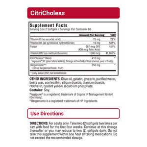 CitriCholess - Cholesterol Management, 3 bottles