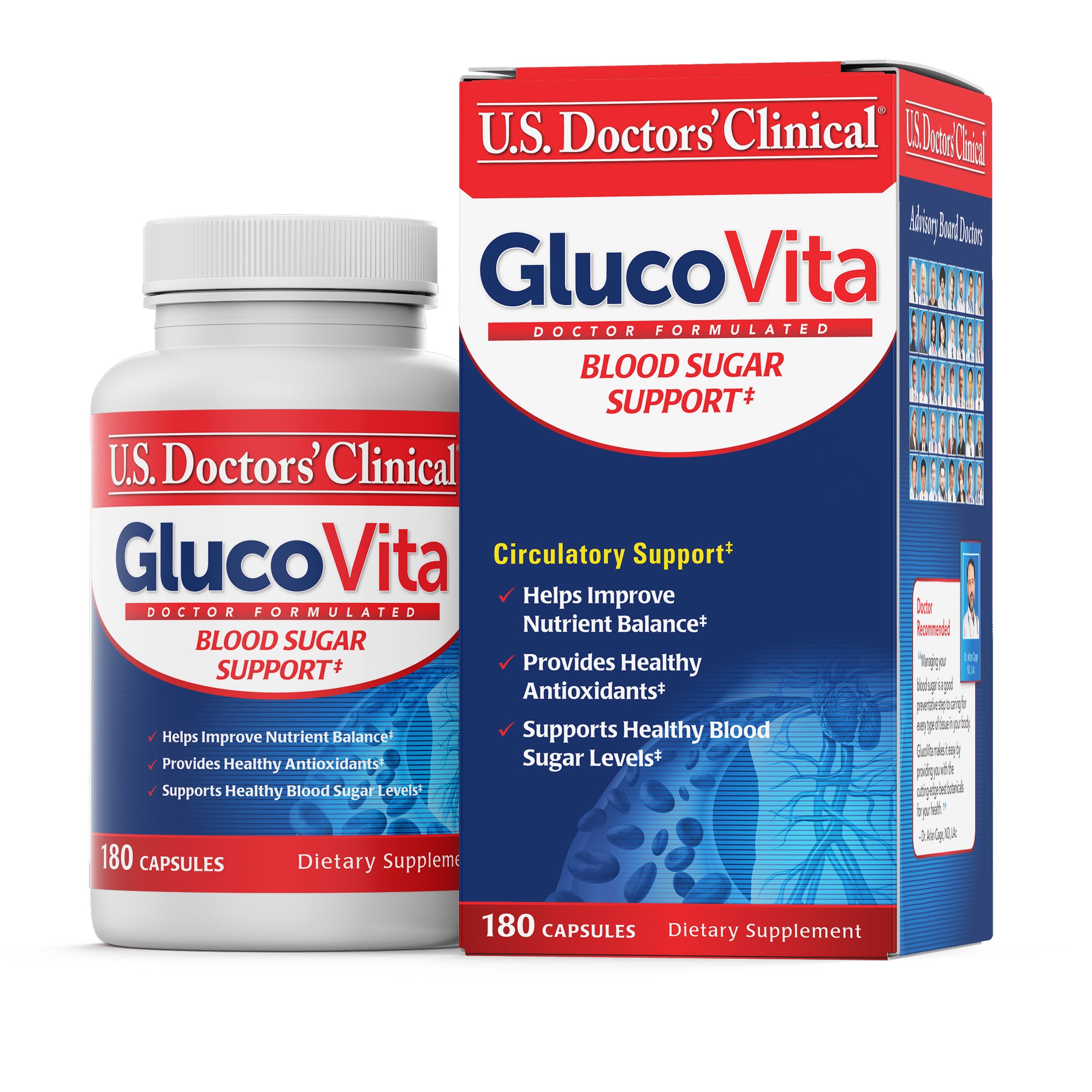 GlucoVita - Blood Sugar Management - 3-Pack