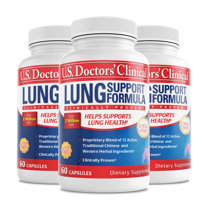 Lung Support bottle 3 pack