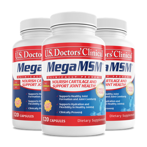 Mega MSM bottle 3 pack