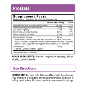 Prostata sup facts